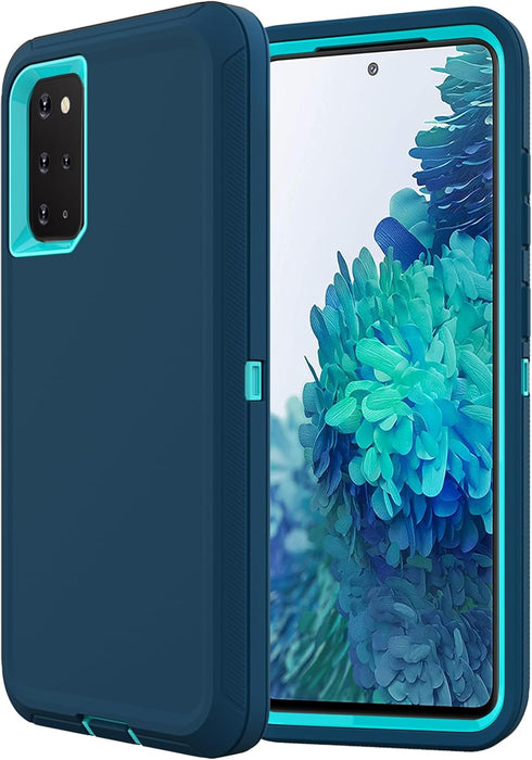 for Samsung Galaxy S20 Plus Case, Shockproof Dropproof Galaxy S20 Plus Case, Heavy Duty Protective for Samsung S20 Plus Case 6.7 Inch (Turquoise)...