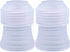 BronaGrand 10pcs Plastic Standard Couplers Pipe Tip Coupler Cake Decorating Couplers for Icing Nozzles,White...