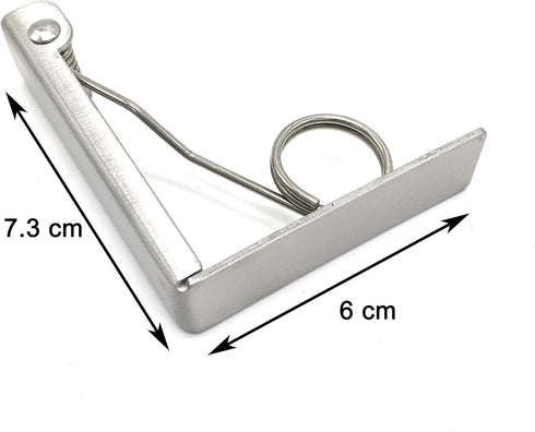 Tablecloth Clips, Set of 6 Extra Large Table Cover Cloth Clamps for Home Party & Picnic(Up to 2.4")...