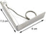 Tablecloth Clips, Set of 6 Extra Large Table Cover Cloth Clamps for Home Party & Picnic(Up to 2.4")...