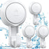 LUXEAR Suction Cup Hooks Reusable Suction Hooks for Shower Wall Vacuum Bathroom Suction Holder Removable Window Glass Door Suction Hanger for Bath...