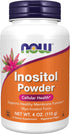 NOW Supplements, Inositol Powder, Neurotransmitter Signaling*, Cellular Health*, 4-Ounce...