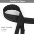 MiniRed 5Yards Bulk Zippers, (#5) Black Nylon Coil Zipper by The Yards for DIY Sewing Craft Bags with Replacement 20PCS Sliders (#5 Black)...