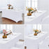 CWK 6FT Waterproof Stretch Spandex Table Cover for Rectangular Tables - Elastic Fitted Tablecloth for Folding Tables,Wrinkle Resistant Table Cloth...
