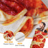 Lhedon Pizza Blanket for Teen Kids, 60 Inch Throw Blanket, Round Pepperoni Pizza Food Blanket, Funny Gifts for Boy Girl, Soft Flannel Blanket for ...