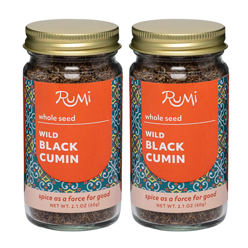 Rumi Spice - Whole Seed Cumin (Pack of 2) | Wild Harvested Cumin Seed From The Hindu Kush Mountains | Robust, Earthy, Piney Flavor | Use in Place ...