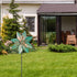 Pinwheels for Yard and Garden, 38 Inches Metal Kinetic Wind Spinner for Outdoor Garden Patio Yard Decor...