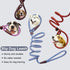 BTINESFUL 7FT Slip Lead Dog Leash, Strong Nylon Rope Leash, 1/4 & 1/2 inch Diam Dog Training Lead for Small Medium Large Dogs (1/2" * 7 FT, Green ...