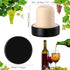 Yookeer T-shaped Stopper Cork Wine Bottle Stoppers Reusable Wine Sealing Plug for Beer Bottles DIY Craft(Black,24 Pieces)...