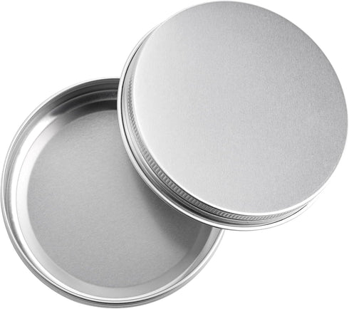 Tosnail 36 Pack 4 oz Aluminum Round Tins Empty Tins Candle Tins Spice Tins with Screw Top Lids...