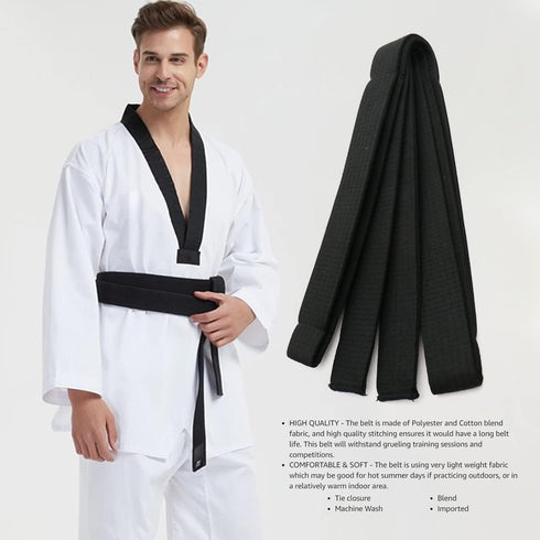 8.6ft Long Soft Belt for Martial Arts Karate Taekwondo Judo...