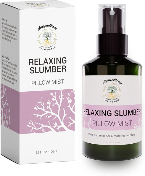 Doppeltree All Natural Pillow Spray for Sleep - Aromatherapy Lavender Mist for Acne and Linen Fabric Refresher with Essential Oil - Natural Sleep ...