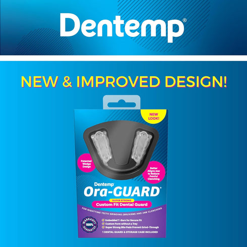 Dentemp Ora-Guard Custom Fit Dental Guard - Bruxism Night Guard for Teeth Grinding - Mouth Guard for Clenching Teeth at Night - Comfortable Mouth ...