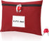 Cash Bag with Lock and 2 Keys Money Bag For Cash With Lock 11.4*8.3inch Money Bank Deposit Bag Money Bank Deposit Bag With Zipper Canvas Documents...