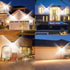 TWINSLUXES Solar Outdoor Lights, 3 Lighting Modes Solar Motion Sensor Security Lights, Solar Flood Lights 270°Wide Angle, IP65 Solar Wall Lights,S...