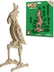 Eco 3D Wooden Puzzle Parrot from Deluxebase. Animal Themed DIY 3D Puzzle Craft Kit. Sustainable Wood Jungle Animal Toys. Perfect Model Building Ki...