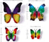 Amaonm® 60 Pcs 5 Packages Beautiful 3D Butterfly Wall Decals Removable DIY Home Decorations Art Decor Wall Stickers & Murals for Babys Bedroom Tv ...