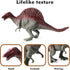 12Pack Educational Realistic Dinosaur Figure Toys for Toddler 6'' to 7" Large Size Dinosaur Playset Gift for Kids, Boys, and Girls Children's Birt...