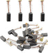 20 Pcs Carbon Motor Brushes, 10mmx5mmx5mm Electric Motor Carbon Brushes Replacement for Repair Power Tools Part...