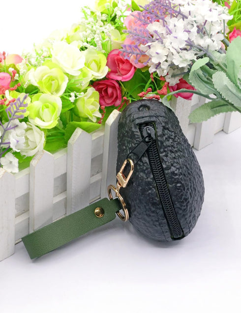Avocado Coin Purse Pouch | Novelty Wallet Gifts For Avocado Lover Women Kids | Realistic Looking Cute Avocado Decorations | Wristlet Wallets Avoca...