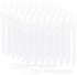 PLASTICPRO Clear Plastic Knives Disposable Cutlery Utensils 50 Count...