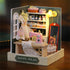 Flever Dollhouse Miniature DIY House Kit Creative Room with Furniture for Romantic Valentine's Gift (Beatific Atelier)...