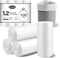 Small Trash Bags 1.2 Gallon, 108 Count Garbage Bags Bathroom Mini Trash Can Liners, fit 4.5-5 Liter White...