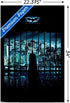 Trends International DC Comics Movie - The Dark Knight - Batman VIew Of The City One Sheet Wall Poster, 22.375" x 34", Premium Poster & Clip Bundl...