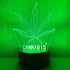420 Leaf 3D LED Table Lamp Night Light Optical Visual Illusion Home Decor Lighting...