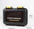 CR2 CR123A Lithium Battery Organizer Case, 28 Slots, Waterproof Hard Case for CR17345/CR16340/CR18350, Explosionproof Batteries Storage Holder for...