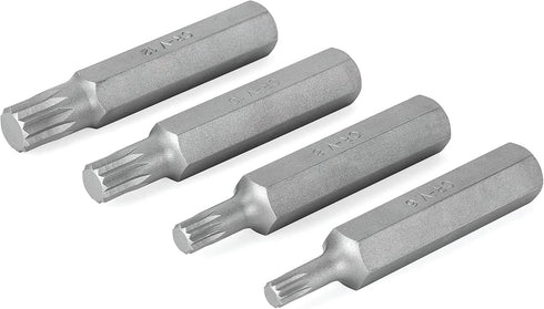 Titan 16164 1/2" Drive XZN Triple Square Bit Set, 4 Piece...