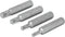 Titan 16164 1/2" Drive XZN Triple Square Bit Set, 4 Piece...