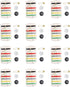 Sowaka 12 Pcs Sewing Kit Small Portable Thread Repair Emergency Kit with Needles Button Threads Safety Pin for Home Hotel Travel Use Accessories S...