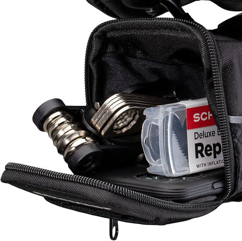 Schwinn Bike Bag, Pannier and Storage, Easy to Attach, Hold Cell Phones, Snacks, Wallet, Mounted Bicycle Accessories...