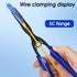 Optical Fiber Pliers Flange Fiber Optic Flange Clamp Efficient Fiber Connector Insertion and Removal Tool Fiber Flange Long Nose Pliers for SC and...