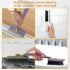 8 Pcs Multi-Function 360°Rotating Corner Gap Crevice Cleaning Brush,Hand-Held No Dead Corners Hard Bristle Cleaning Brush,Tool Grout Cleaner Brush...