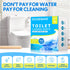 Toilet Bowl Cleaner Sheets,160 Cleans, Lemon,Friendly to your Septic,Plastic-Free Packaging,Sustainability, Toilet Bowl Cleaner Strips Great For A...