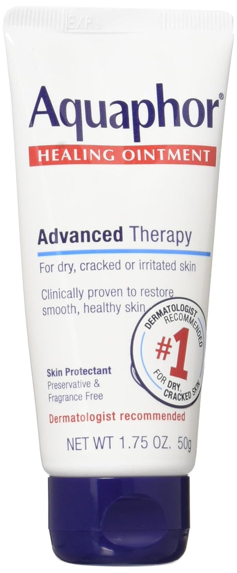 Aquaphor Healing Skin Ointment Advanced Therapy, 1.75 oz (Pack of 3)...