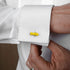 Yellow Submarine Cufflinks For Men With Gift Box....