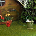 iland Dollhouse Accessories on 1:12 Scale, Gardening Tools Pack of Mini Metal Pail, Watering Pot and Hose Fits Fairy Garden...
