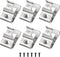 Belt Clips for Dewalt, 6pcs 304 Stainless Steel Drill Tool Clips Hook Kit with Screws for Dewalt N268241 Fit for 20V Power Tools DCD980 DCD985 DCD...