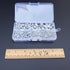 Silvery Rondelle Glass Beads for Jewelry Making, Faceted Briolette Crytal Spacer Beads for Bracelet Necklace Earring (2mm 4mm 6mm 8mm 10mm Mixed S...