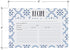 C.R Gibson Q12-24018 Double Sided Recipe Cards, 40pcs, 4'' W x 6'' L, True Blue...