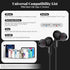 USB C Headphones, Type C Earphones for Samsung S24/ S24 Plus/ S24 Ultra Wired Earbuds with Microphone Volume Stereo in-Ear Control Earphone Compat...