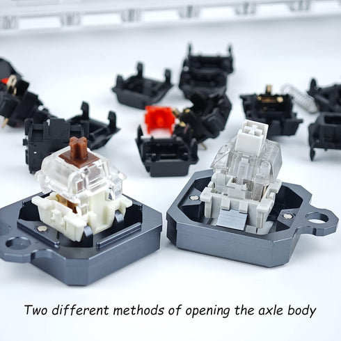 33 Switches Lube Station Acrylic Keyboard Lube Kit, Magnetic Switch Opener Key Switch Puller Switch Lube Kit Keyboard Switch Lube Kit for Keyboard...