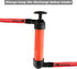 Multi-Purpose Siphon Transfer Pump Kit, with Dipstick Tube | Fluid Fuel Extractor Suction Tool for Oil, Gasoline, Water, Liquids & Air...