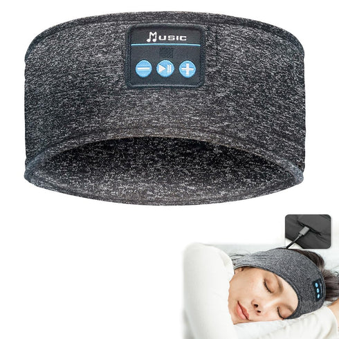 Bluetooth Headphones, Sleep Headphones Headband Wireless for Sleeping Side Sleepers - adjustable sleep headphone, and Bluetooth Headbands for Wome...