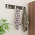 IBosins 8 Pack Heavy Duty Double Prong Coat Hooks Wall Mounted with 16 Screws Retro Double Hooks Utility Hooks for Coat, Scarf, Bag, Towel, Key, C...