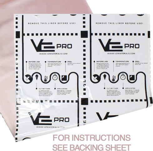 V2 Pro Heat Transfer Vinyl Film HTV Roll (Rose Gold, 12" x 36")...