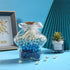 1080 Sheets Origami Star Paper Blue Strips Double Sided Lucky Star Decoration Folding Paper for DIY Hand Art Crafts, School Teaching Supplies (blu...